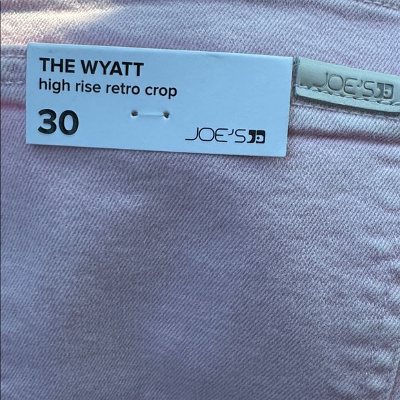 Joe's Jeans The Wyatt High Rise Raw Hem Cropped Size 30 NWT - Picture 10 of 11